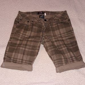 **YMI plaid shorts
